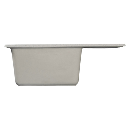Мойка MIXLINE МЛ-ГМС103 (ML-GMS103) СТАНДАРТ с крылом, серый (310), 570*460*190мм (558120)