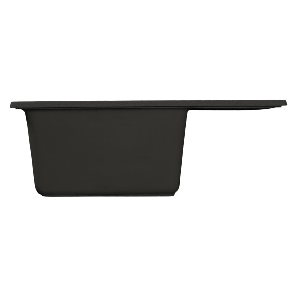 Мойка MIXLINE МЛ-ГМС103 (ML-GMS103) СТАНДАРТ с крылом, черный (308), 570*460*190мм (558116)