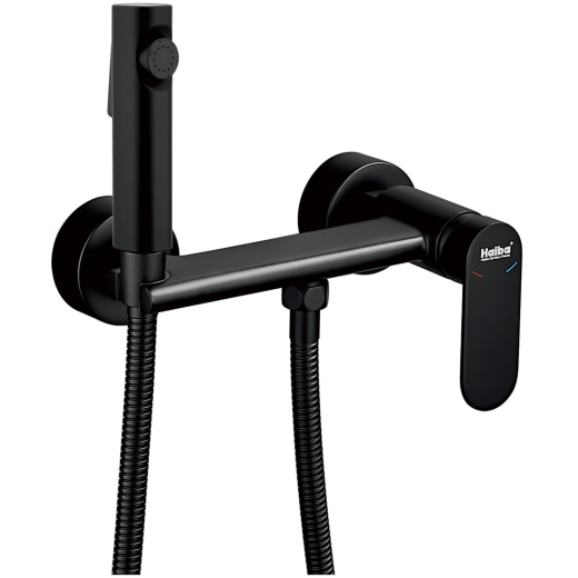 Гигиенический душ со смесителем Haiba черный (HB5516-7)