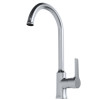 Смеситель для кухни 35k MIXLINE ML22-032 "Round" высокий излив боковая ручка (550746)