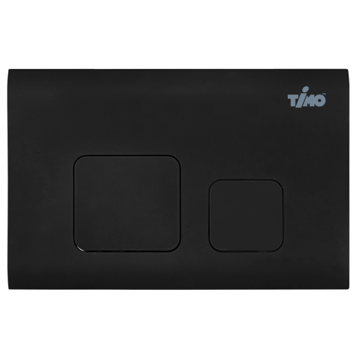 Кнопка смыва TIMO SOLI 250x165 matt black (FP-002MB)