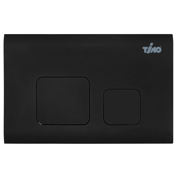 Кнопка смыва TIMO SOLI 250x165 matt black (FP-002MB)