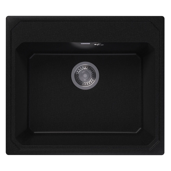 Мойка DrGans "Кардинал" 570, черный СМс (29.030.D0570.407)