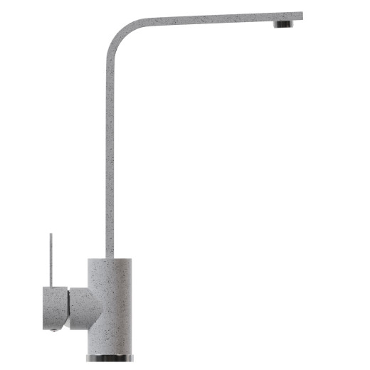 Смеситель для кухни MIXLINE ML-GS14 35к (310) серый высок. излив (550681)