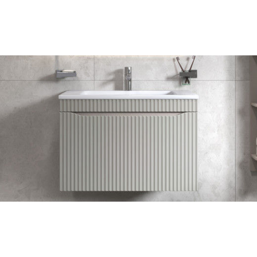 Тумба навесная Velvex Alba 800-0-1 тирамису под раковину 4627173210430 (Madera Modul) (369 тирамису)