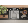 Кухонная мойка GRANULA KITCHEN SPACE RINZER кварц (5505RU, АРКТИК)