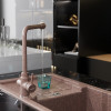 Смеситель для кухни MIXLINE ML-GS13 35к (307) терракотовый с вых. для питьевого фильтра (550666)