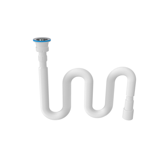 ГофроСифон NOVA удлиненный I=1400 (1261)