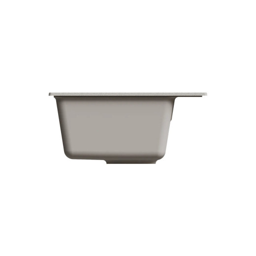 Мойкa MIXLINE МЛ-ГМУ03 (ML-GMU03) УЛЬТРА прямоугольная, серый камень, 490*420 мм (глуб. чаши 170) (556719)