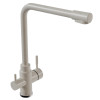 Смеситель для кухни MIXLINE ML-GS13 35к (331) белый с вых. для питьевого фильтра (550671)