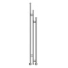 Полотенцесушитель MIXLINE водяной STAR 2 150/15 (1/2" ВР,вентиль угловой 3/4"х1/2" вн/нар) (556255)