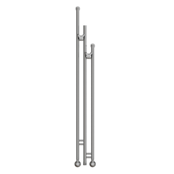 Полотенцесушитель MIXLINE водяной STAR 2 150/15 (1/2" ВР,вентиль угловой 3/4"х1/2" вн/нар) (556255)