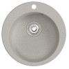 Мойкa MIXLINE ML-GM13 круглая серая (310) 495мм (глуб. чаши 200) NEW (551892)