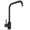 Смеситель для кухни MIXLINE ML-GS12 35к (308) черный высок. излив (550653)