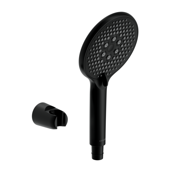 Смеситель для ванны CERSANIT VIBE с лейкой однорычажный черный (68930)