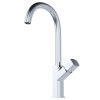 Смеситель для кухни 25k MIXLINE ML27-032 "Primo" высокий излив боковая ручка (550766)