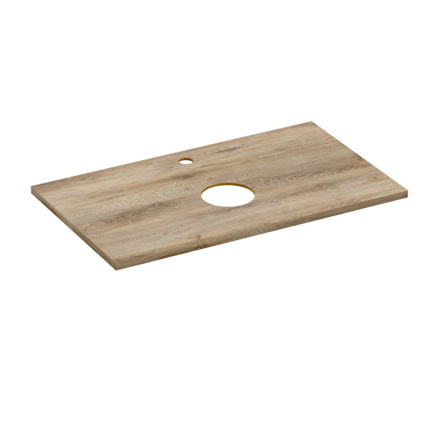 Столешница Cersanit WOOD из керамогранита Spirit 80x45x2 орех матовый (64188)