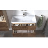 Тумба навесная Velvex Mondi 800-0-2 акация темная под раковину 4627173210898 (Madera Classica Slim) (308 акация темная)