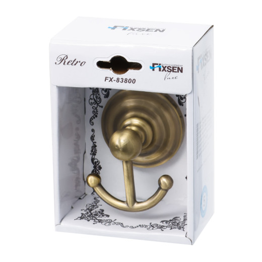 Крючок FIXSEN Retro двойной (FX-83805)