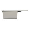 Мойка MIXLINE МЛ-ГМС115 (ML-GMS115) СТАНДАРТ с крылом, серый (310), 645*505*190мм (558114)