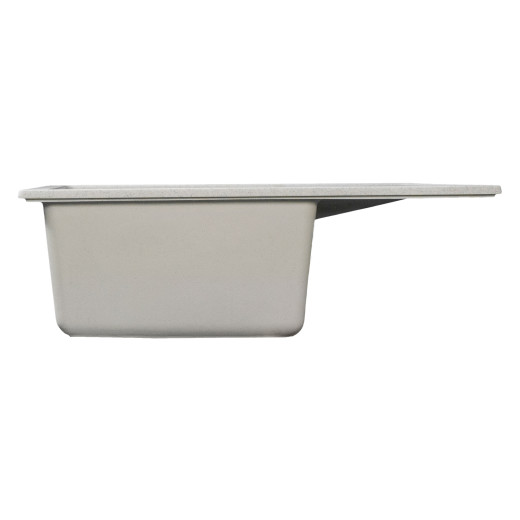 Мойка MIXLINE МЛ-ГМС115 (ML-GMS115) СТАНДАРТ с крылом, серый (310), 645*505*190мм (558114)