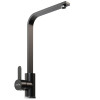 Смеситель для кухни MIXLINE ML-GS14 35к (308) черный высок. излив (550679)