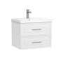 Тумба подвесная Cersanit CLASSIC 60 белый матовый под раковину S-UM-COM60/1-w (COMO 60) (69087)