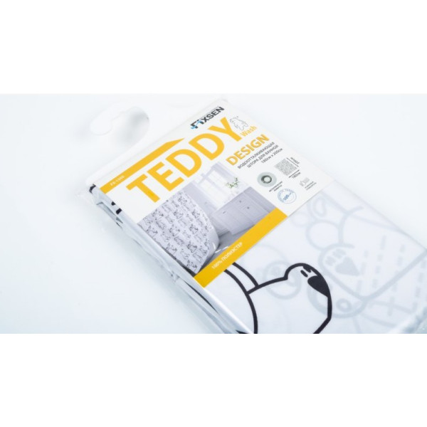 Шторка для ванной Fixsen Teddy Wash (FX-1505)