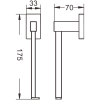 Держатель для туалетной бумаги BELZ (B90303-2)