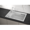 Кухонная мойка GRANULA Kitchen Space (7305, АРКТИК)