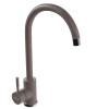 Смеситель для кухни MIXLINE ML-GS15 35к (302) песочный высок. излив (550687)