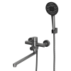 Смеситель для ванны с длинным поворотным изливом RUSH Мелос (Melos) (SUS1101-51Grey)