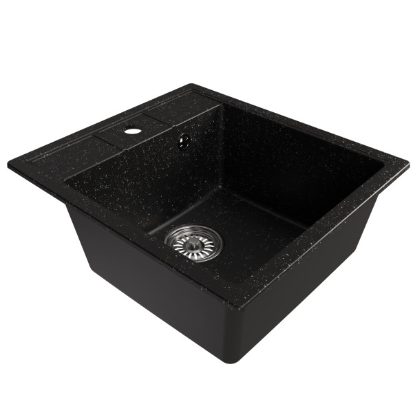 Мойка MIXLINE ML-GM28 черная (308) 450*500*190мм NEW (552096)