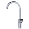 Смеситель для кухни 25k MIXLINE ML27-032 "Primo" высокий излив боковая ручка (550766)