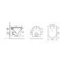 Комплект DK DS1021604 унитаз DT1026016, инсталляция DI8055119, клавиша смыва DB1519002
