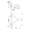 Смеситель для душа Lemark Brava (LM4703G)