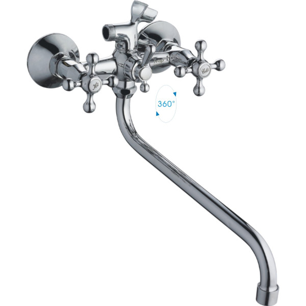 Смеситель для ванны Cron хром (CN2208)