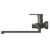 Смеситель для ванны и раковины 35k MIXLINE МЛ33-02Г(ML33-02GR)"Сити " ГРАФИТ (556595)