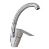 Смеситель для кухни 35k MIXLINE МЛ15-032(ML15-032)высокий излив б/отв боковая п/гайку (без подводки) (556658)