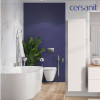 Комплект CERSANIT CITY SMART DPL EO slim инсталляция AQUA 50 PRIME P кнопка ACCENTO CIRCLE пластик хром глянцевый LP (69325)