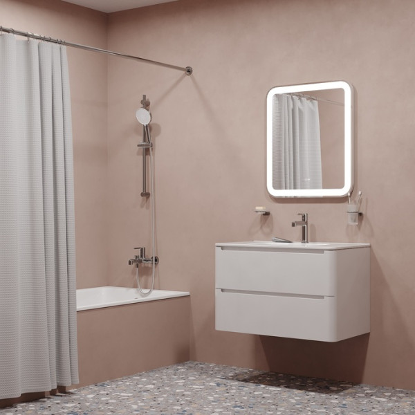 Душевой гарнитур, глянцевый хром, Optima Home, IDDIS, (OPH3С70i16)