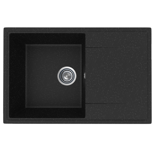 Мойка Practik черный оникс (PR-M 735-004)