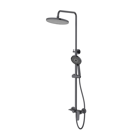 Душевая система HAIBA оружейная сталь (HB24796-3)