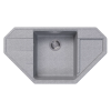 Мойка DrGans "Крона" 910, серый СМс (29.040.D0910.408)