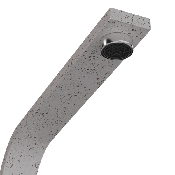 Смеситель для кухни MIXLINE ML-GS14 35к (328) бежевый высок. излив (550682)