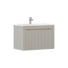 Тумба навесная Velvex Alba 800-0-1 тирамису под раковину 4627173210430 (Madera Modul) (369 тирамису)