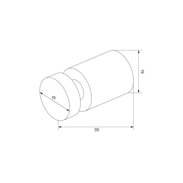 Комплект одинарных крючков IDDIS Petite, матовое золото (PET2G01i41)