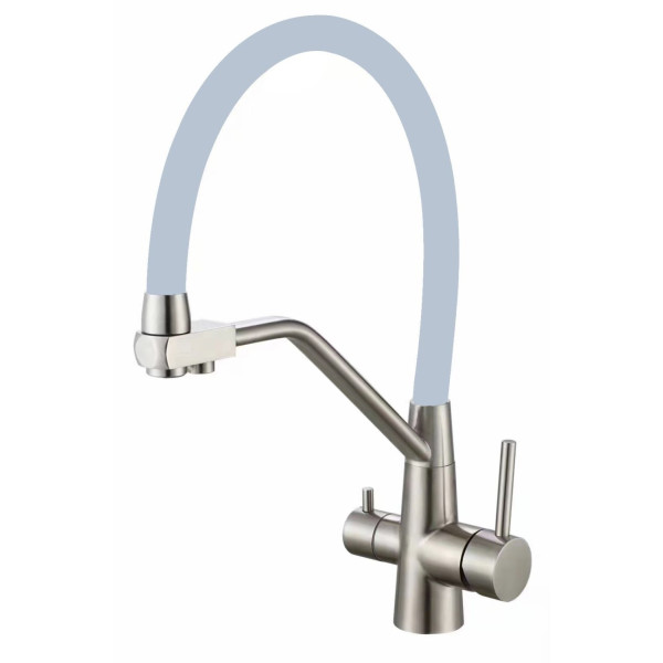 Смеситель для кухонной мойки под фильтр питьевой воды Fmark (FS0662-L04)