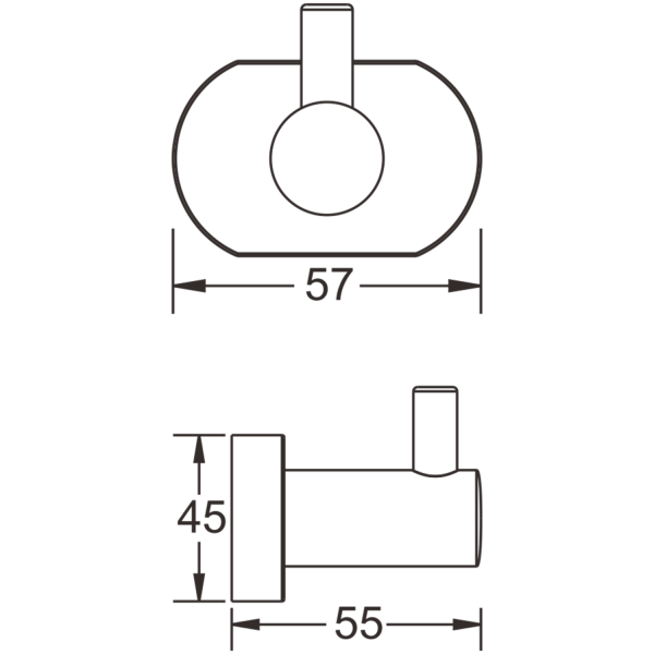 Крючок BELZ (B90505-1)