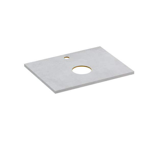 Столешница Cersanit STONE из керамогранита Balance 60x45x2 серый матовый (64185)